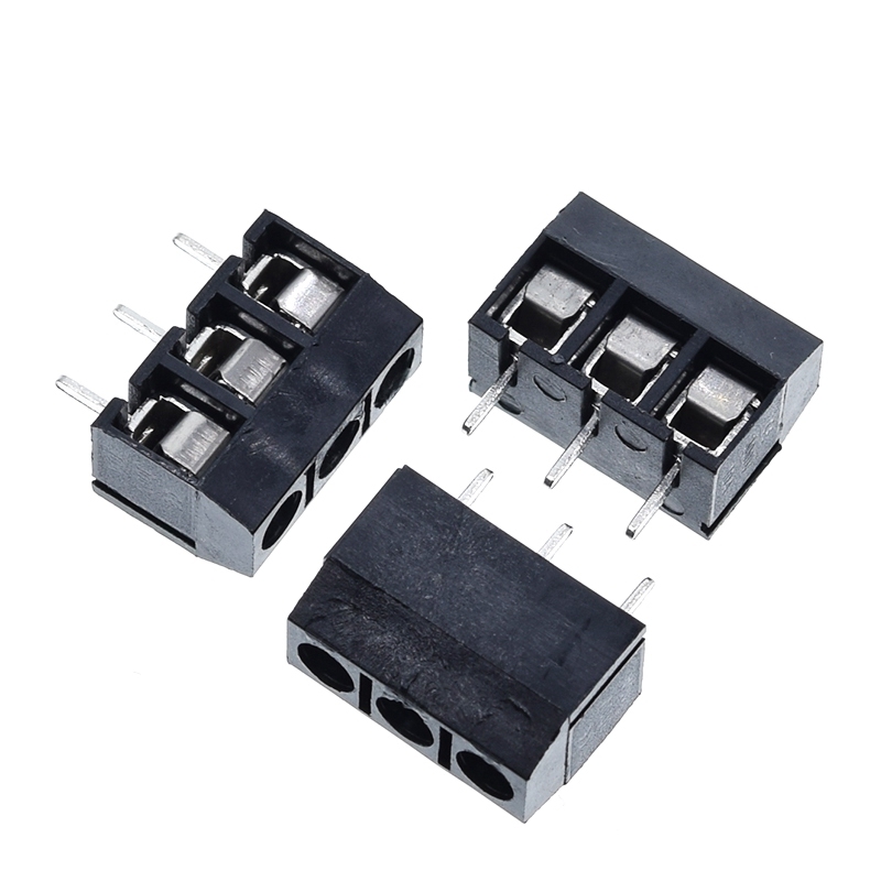

Клеммный блок TZT teng KF301- 3P черный, красный, синий