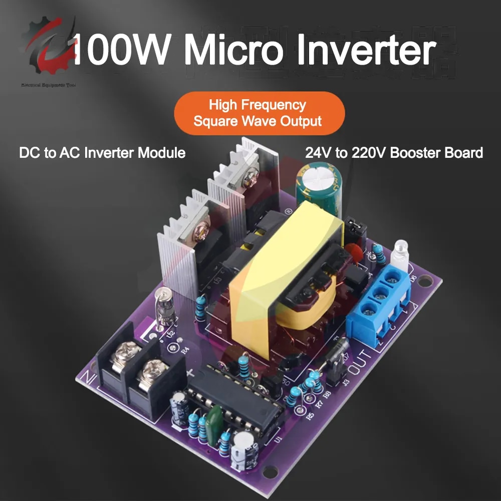

Aideepen инвертор 100 Вт DC-AC