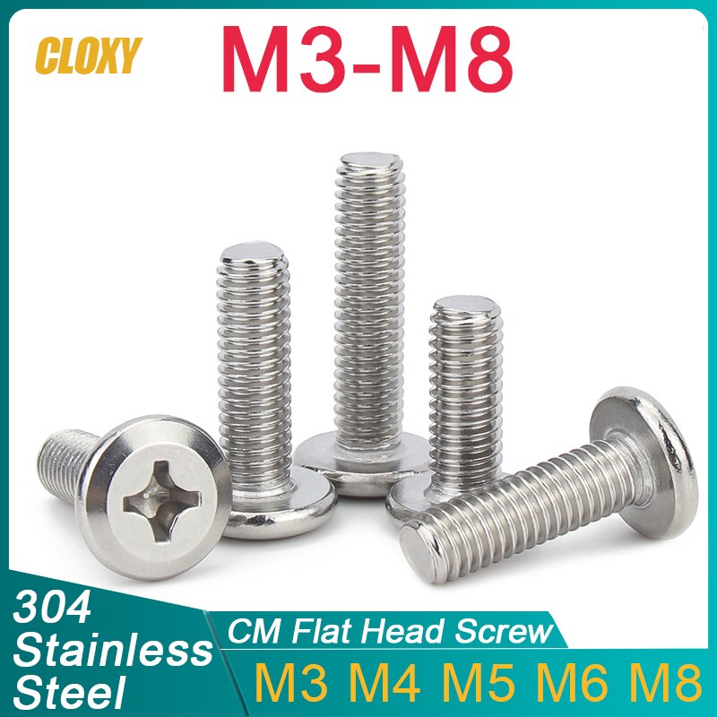 

CLOXY Болты из нержавеющей стали M3 M4 M5 M6 M8