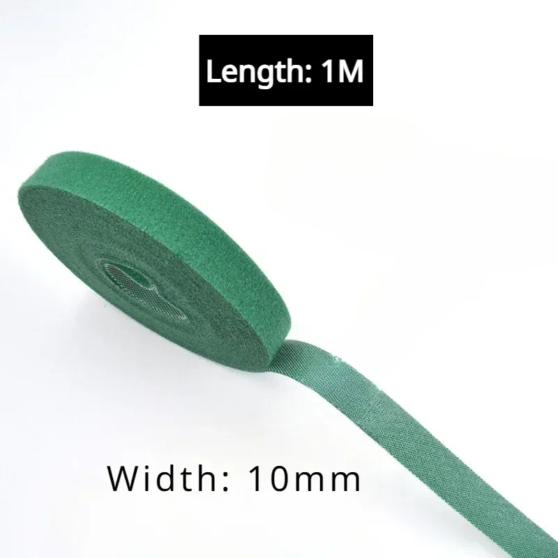 

Фиксирующий ремень для растений Gardne, зеленый, нейлон, 1 метр