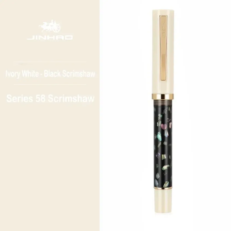 

Перьевая ручка JINHAO 58, школьная ручка с чернильным наконечником F EF, ручка для каллиграфии, канцелярские принадлежности, школьные и офисные принадлежности
