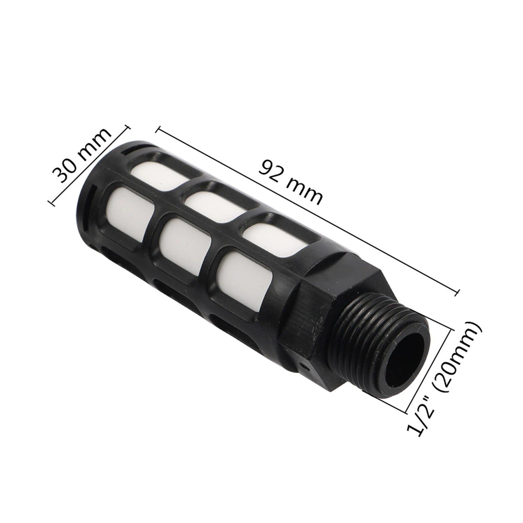 

1 шт. аксессуары для фильтров 1/4 "1/2" фильтр с наружной резьбой PP хлопок мини-линейный фильтр для воды для насоса система запотевания воды бытовой
