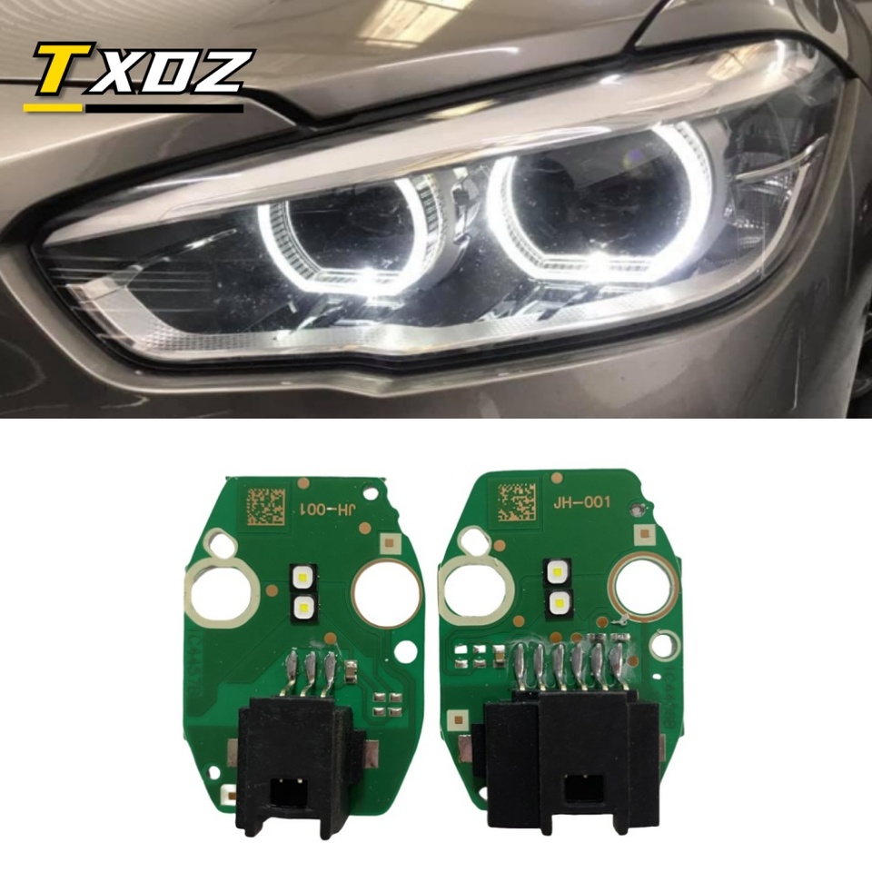 

Фонарь с белыми ангельскими глазами для BMW 2017, BMW 1 Series, F20, F21, фонарь заднего света 114d, 116d, 116i, 118d, дневной фонарь, модуль 63117428425