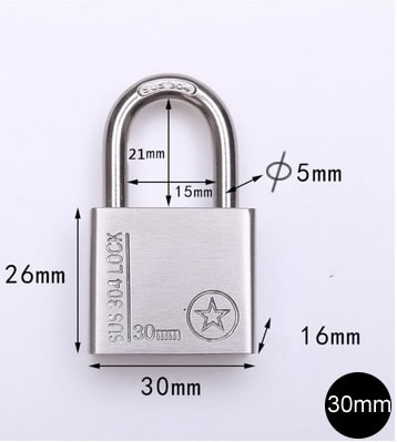 

Замок LS-4 нержавеющая сталь 304