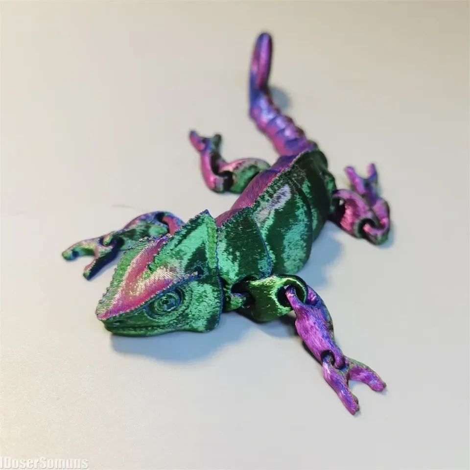 

Интегрированная ящерица с 3D принтом