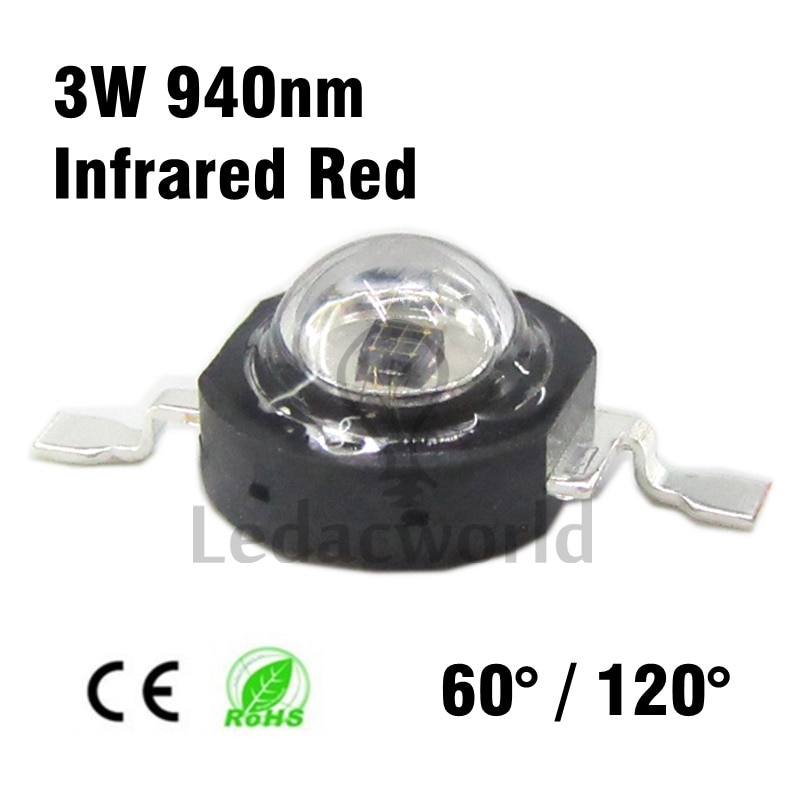 

10 шт. светодиодные бусины IR 940nm QINGYING