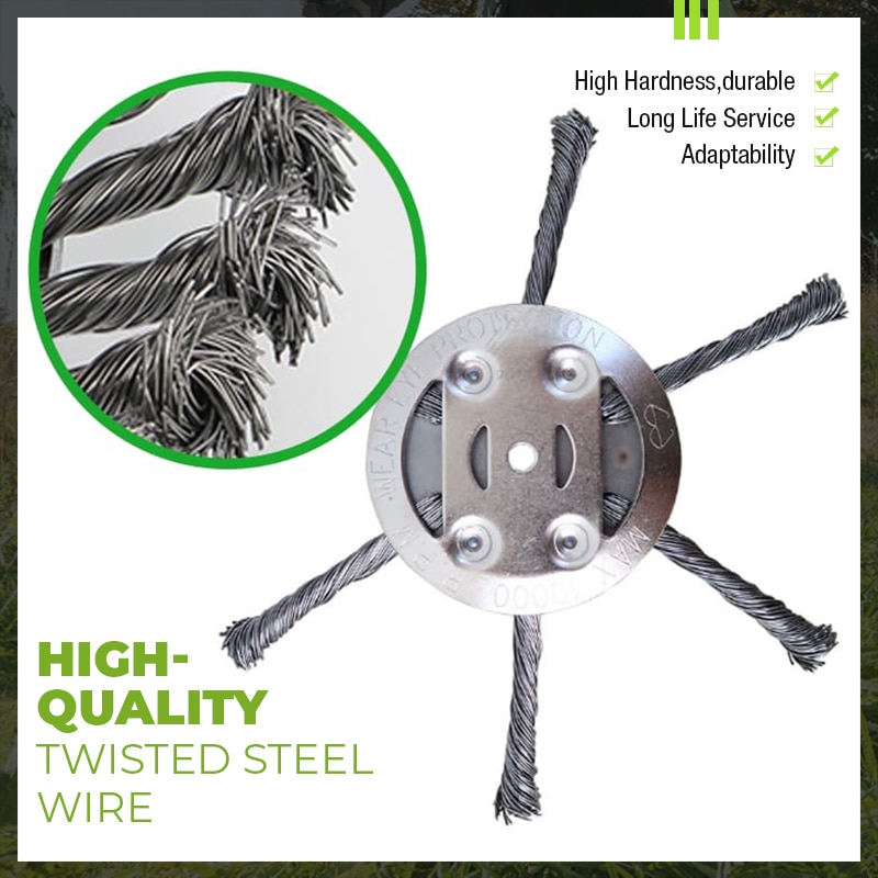 

Стальная головка для триммера isfriday Steel Wire Grass Trimmer Head