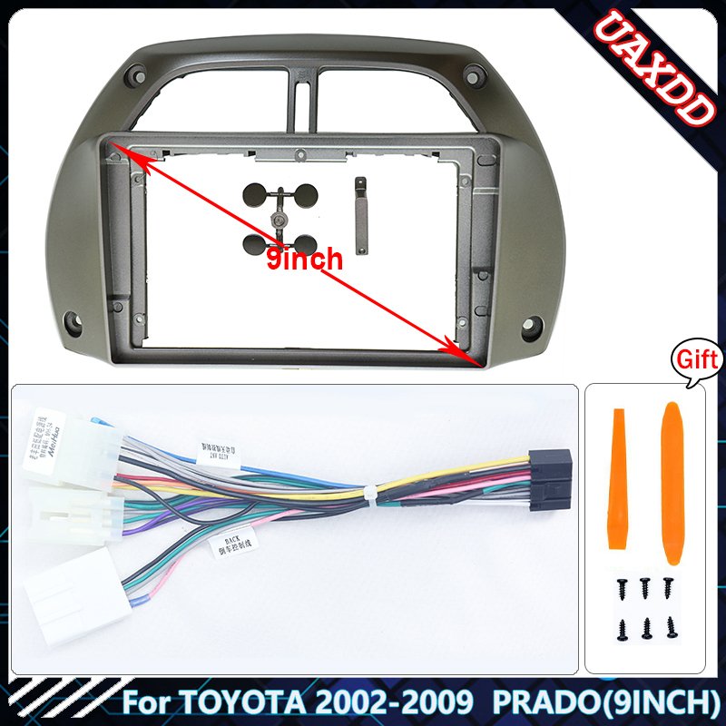 

Автомагнитола для TOYOTA 2002-2012 RAV4 Android DVD стерео экран мультимедийный видео CD плеер Навигация MP3 mp5cable жгут с рамкой