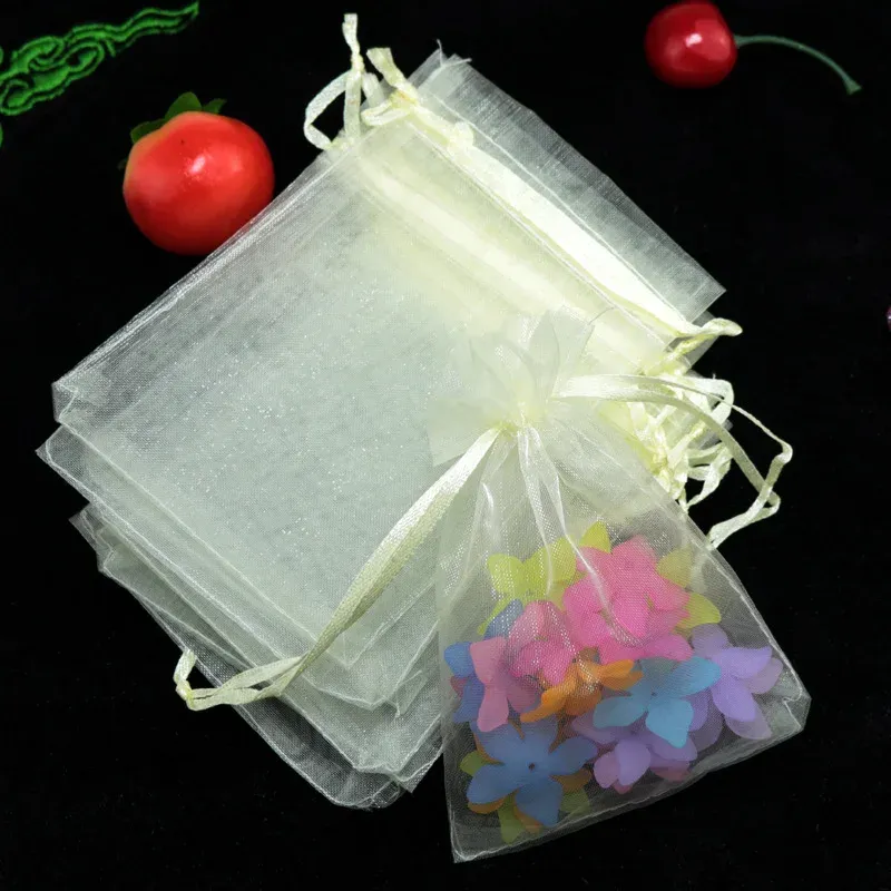 

МерiLover розовые мешочки из органзы 100 шт