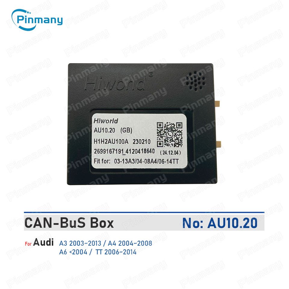 

Установить послепродажное автостерео радио декодер CANBus Android головное устройство адаптер CANBus Hiworld AU10 для Audi A3 A4 A6 TT