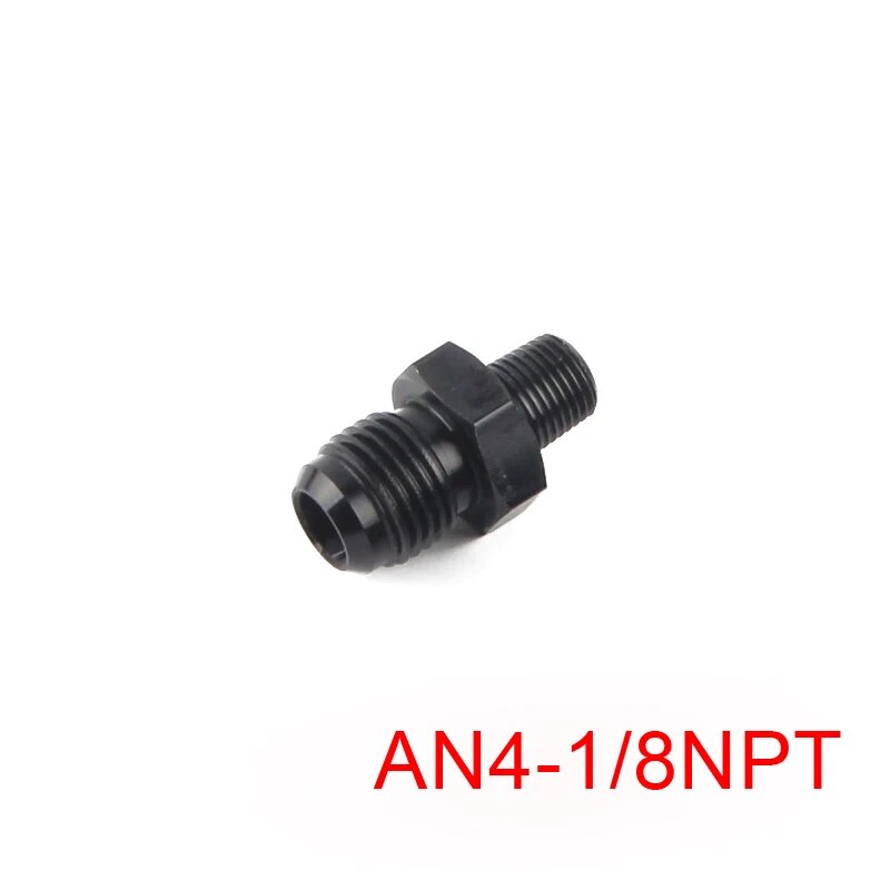 

Мужской AN6 AN8 AN10 -6AN 8AN 10AN 1/4 NPT 1/8 NPT 3/8NPT прямой адаптер, клешеный фитинг, автоматический штуцер для шланга, мужской штуцер масляного радиатора