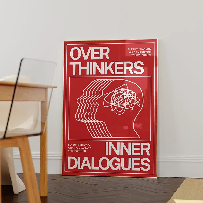 

Настенный плакат Overthinkers