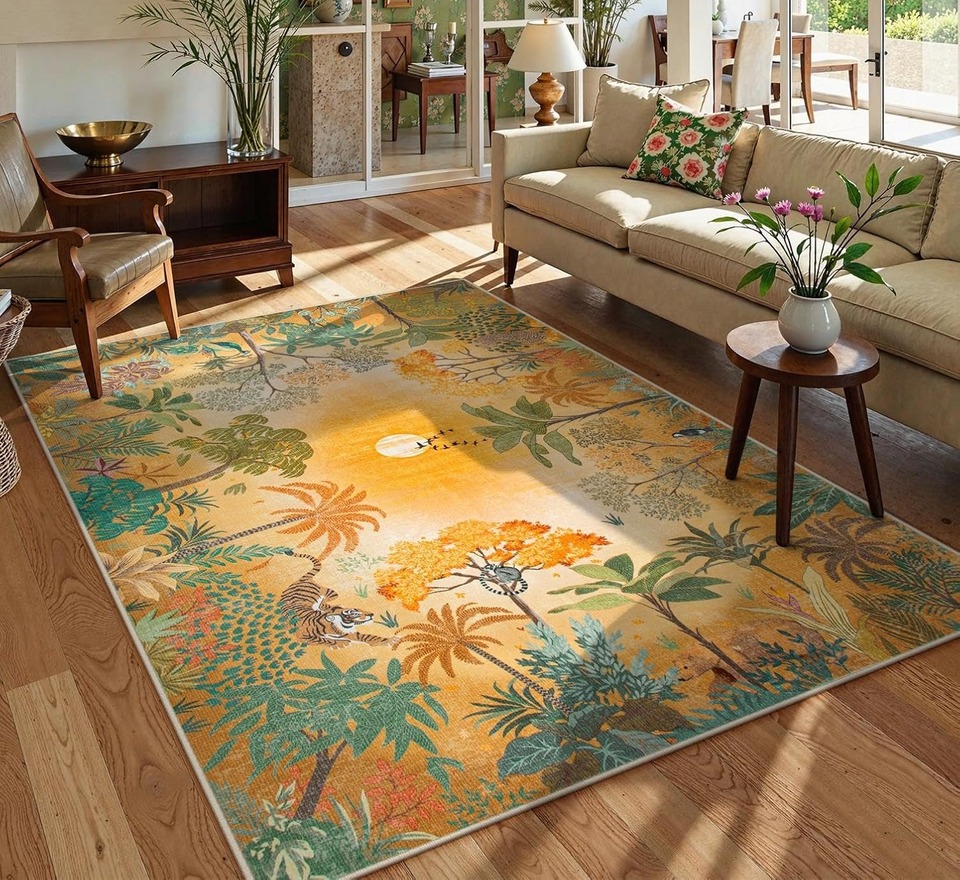 

Ковер Tapis для спальни зеленый