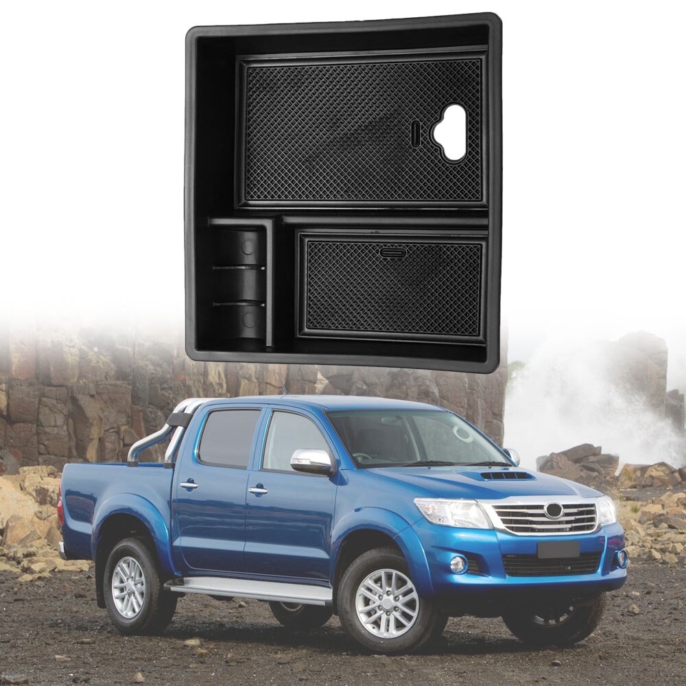 

Для Toyota Hilux Vigo Fortuner Innova 2004 2005 2006 2007 2008 2009 2010 2011 2012 2013 2014 автомобильный центральный ящик для хранения подлокотника