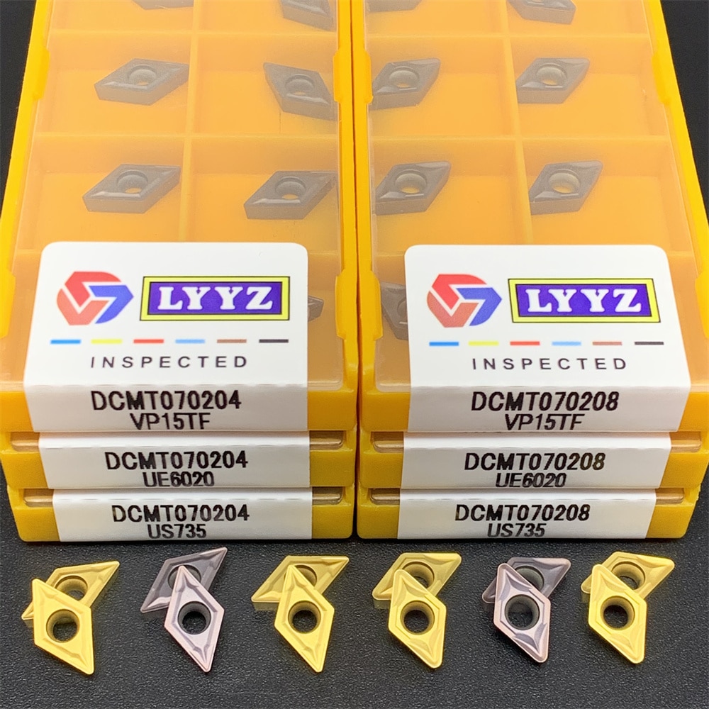 

Токарные инструменты LQYCSL DCMT070204 DCMT070208 твердый сплав