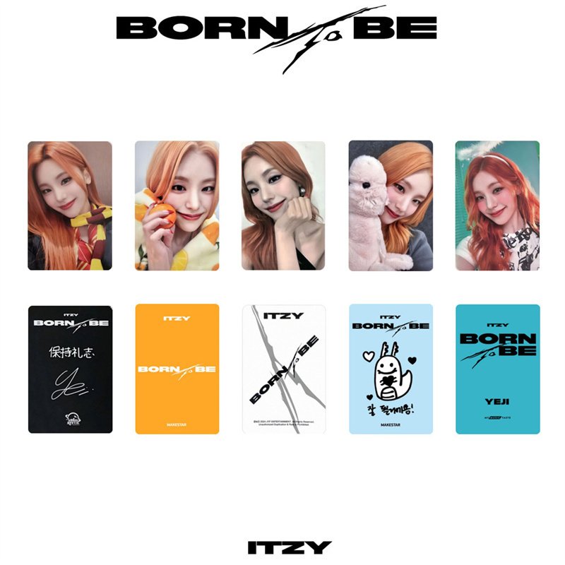 

Набор открыток ITZY BORN TO BE