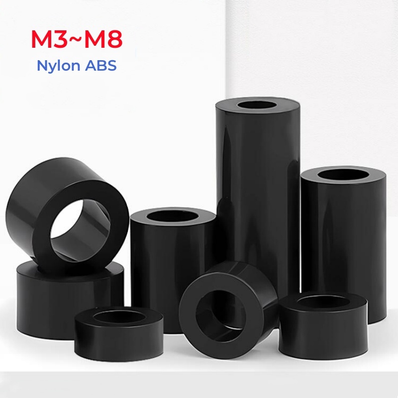 

Нейлоновые проставки ABS M3 M4 M5 M6 M8 2мм~50мм