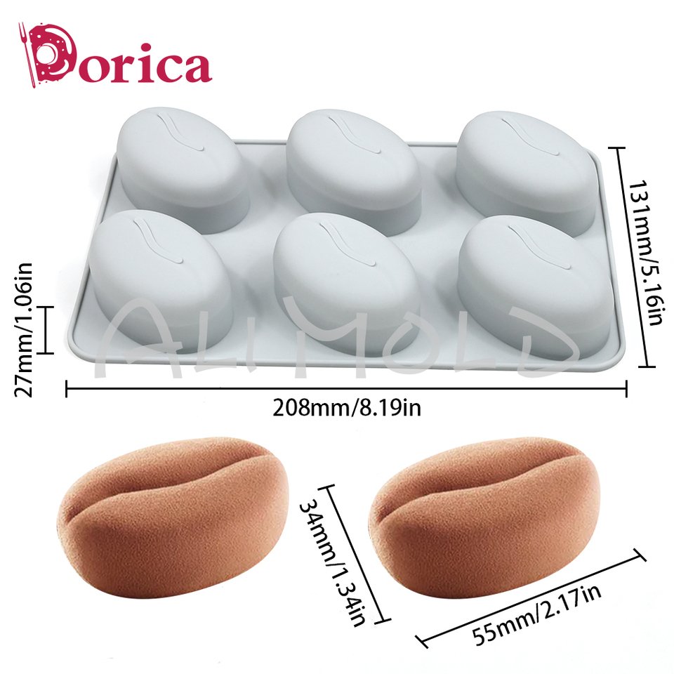 

Dorica силиконовая форма для кофейных зерен