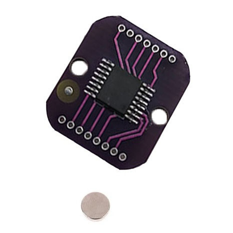 

Модуль магнитного энкодера MT6835, бесщеточный двигатель PWM/SPI, 21-битный энкодер, может заменить AS5048