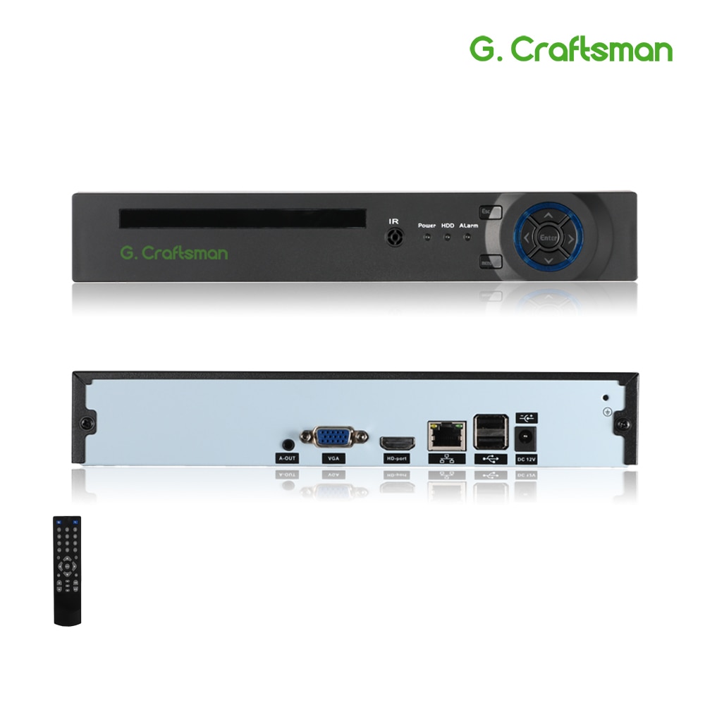 

G.Craftsman сетевой видеорегистратор N6716KL 16 каналов 4K
