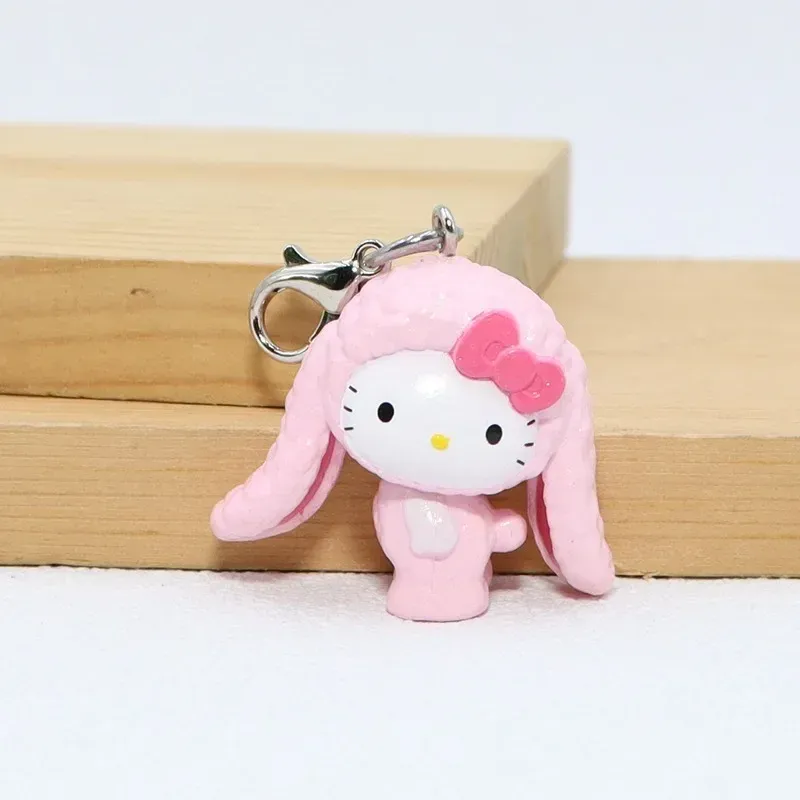 

Брелок «Hello Kitty», кавайная лиса, персонаж, кукла, кулон, сахарная тыква, украшение для рюкзака, аксессуары, праздничный подарок