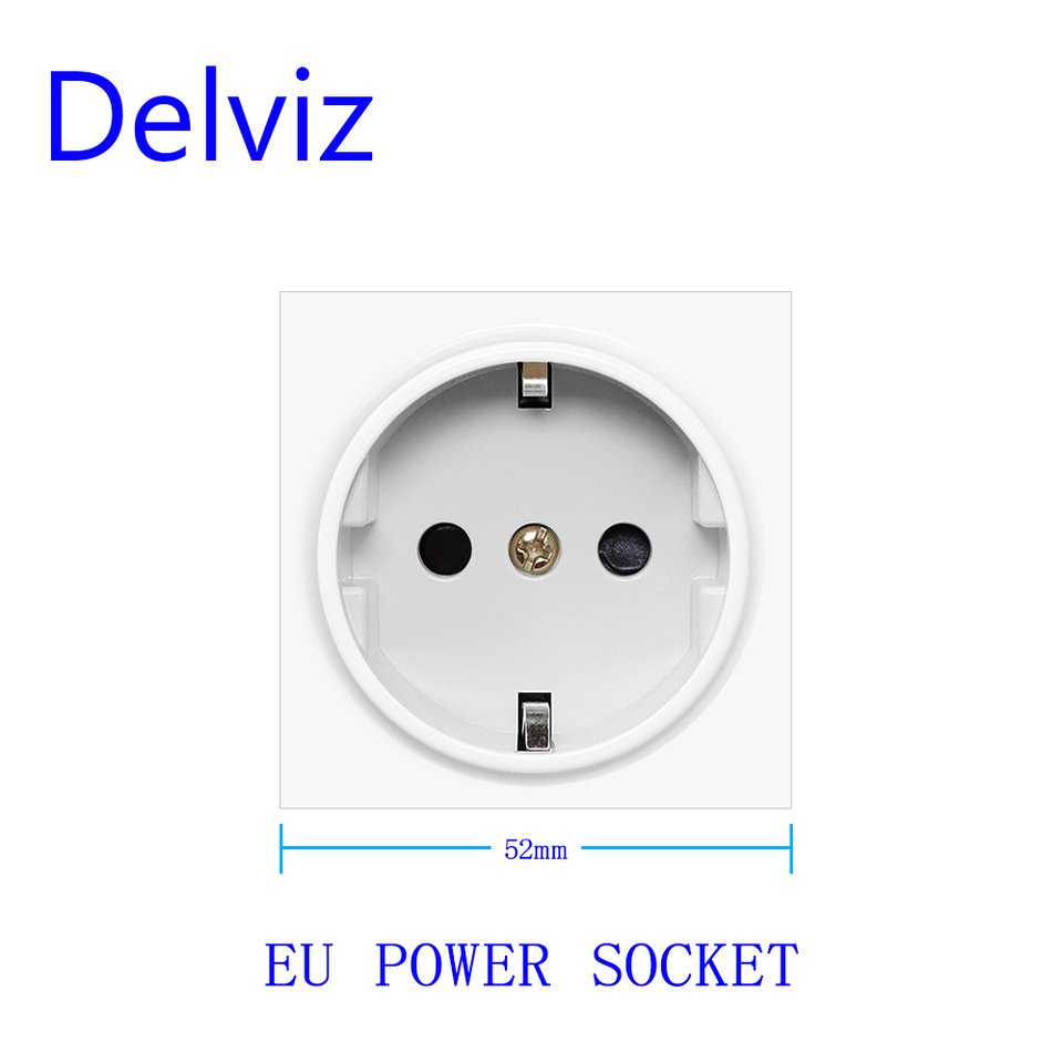 

DELVIZ Настенный выключатель с розеткой USB
