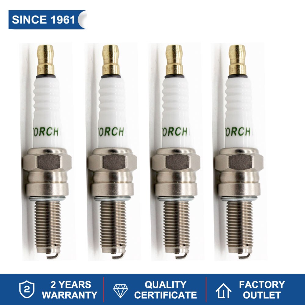 

4PCS Свечи зажигания для резака B8RC Замена для свечей CR8E CR8EB C8E Denso U24ESR-N U24ES-N SUZUKI 09482-00456 YAMAHA 90793-20033