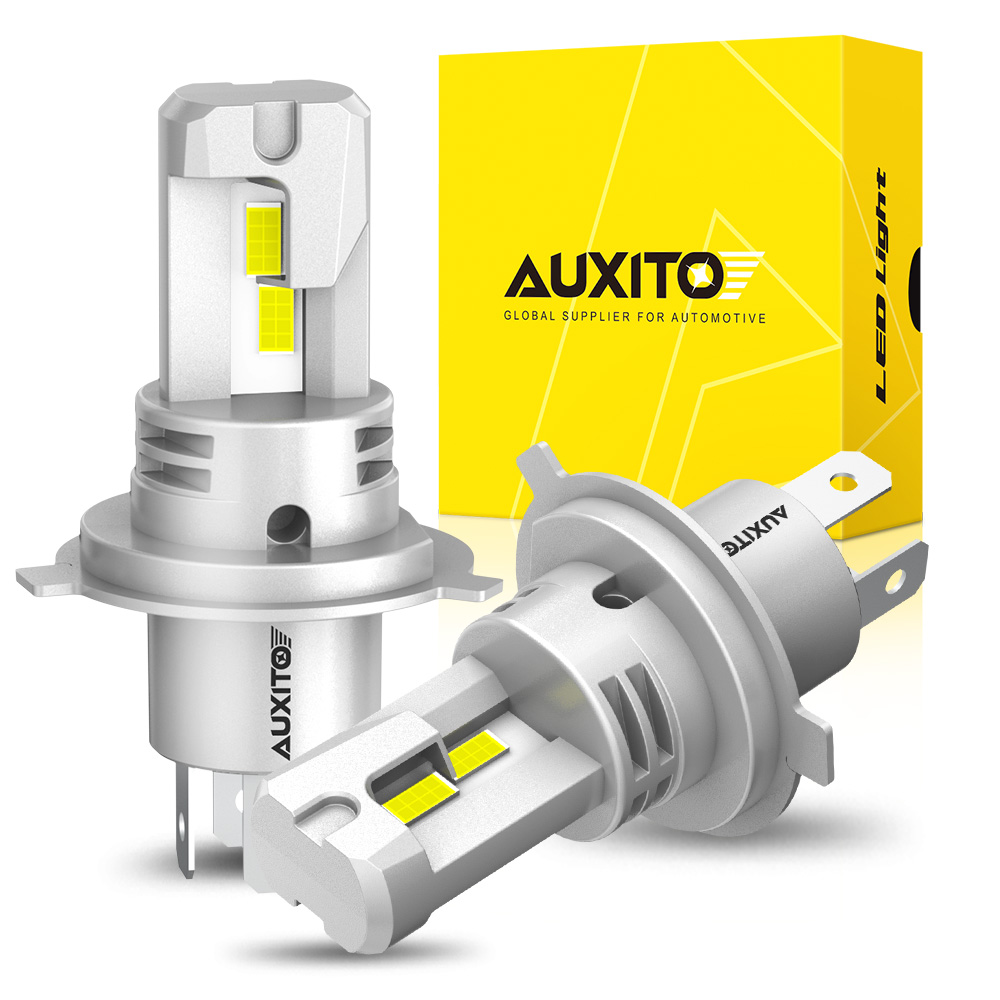 

AUXITO 2 Шт. 9003 H4 Светодиодные Лампы Для Фар Canbus Без Ошибок Мотоциклетные Автомобильные Фары 12 В Дальний Свет Ближний ...