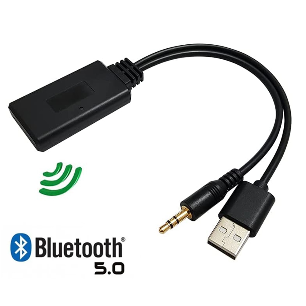 

Адаптер Bluetooth-th 5,0 AMI MMI, совместимый с BMW Mini COOPER, беспроводной музыкальный медиа-интерфейс, AUX-ресивер с портом AUX 3,5 мм