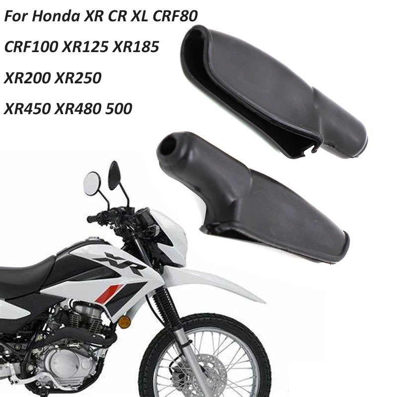 

Резиновые чехлы на тормозные ручки сцепления для Honda XR CR XL CRF80 CRF100 XR125 XR185 XR200 XR250 XR450 XR480 500, крышка руля
