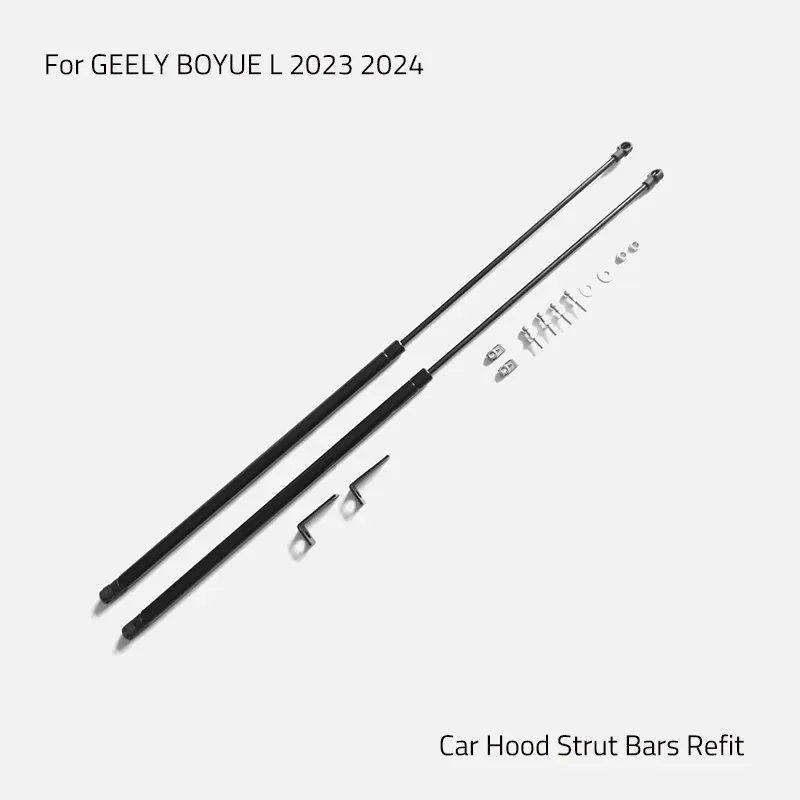 

Газовые стойки переднего капота автомобиля для Geely Starray Atlas Boyue L FX11 2022-2025, амортизатор, подъемник, поддержка гидравлического стержня, Стайлинг