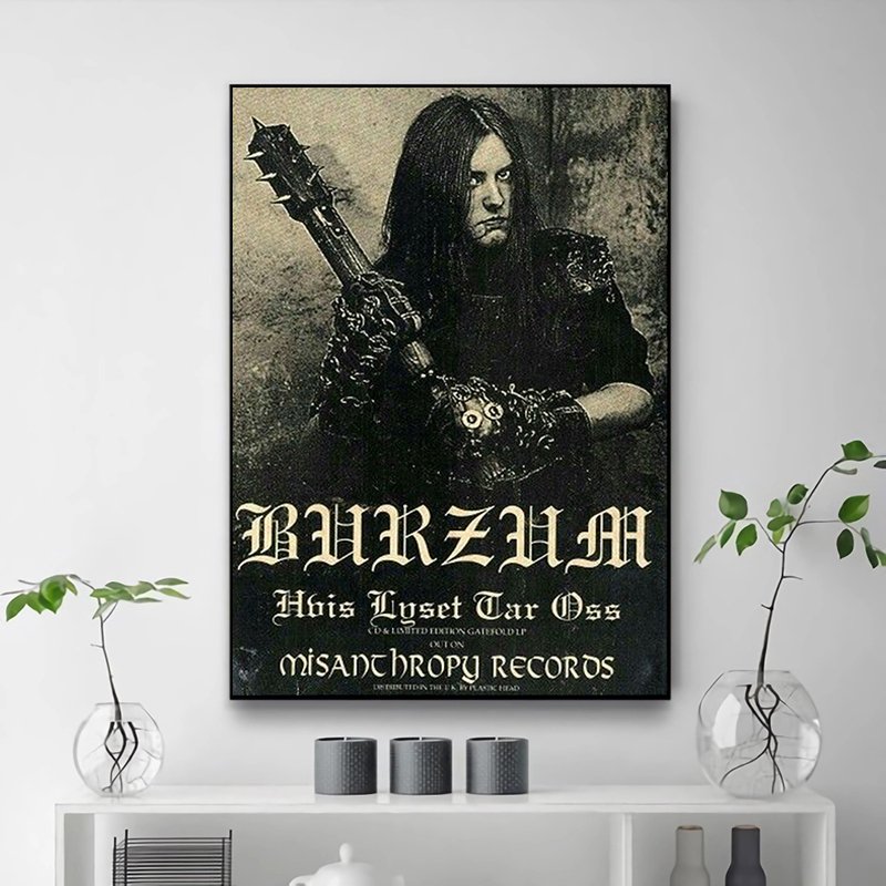 

Плакат Burzum Varg Vikernes, домашний декор, эстетические украшенные настенные панно, украшение для спальни, интерьерные картины, художественная роспись