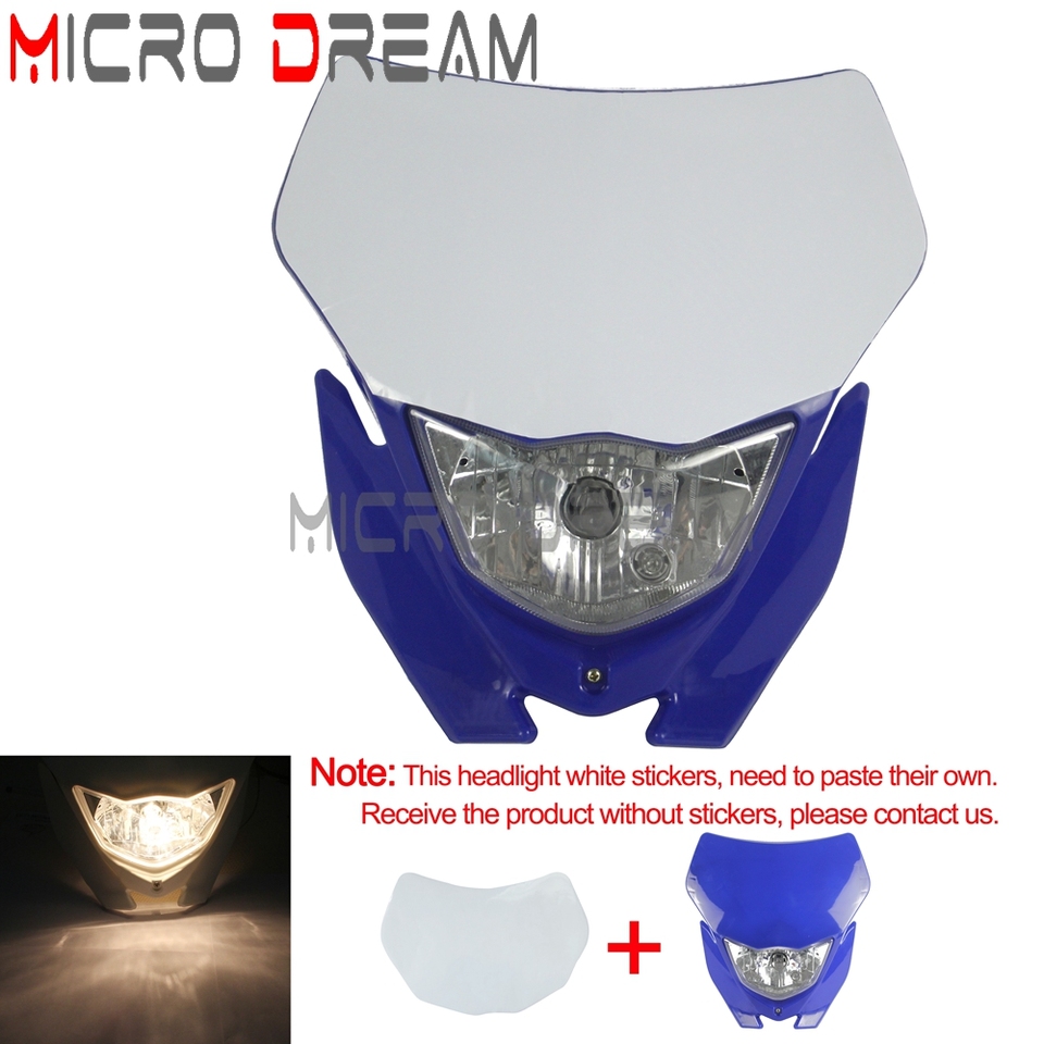

Мотоциклетная фара для супермото для Yamaha WR250 WR450F YZ250 YZ450F TT-R230 TT-R125 R/F/X YZ250 Dirt Bike Мотокросс