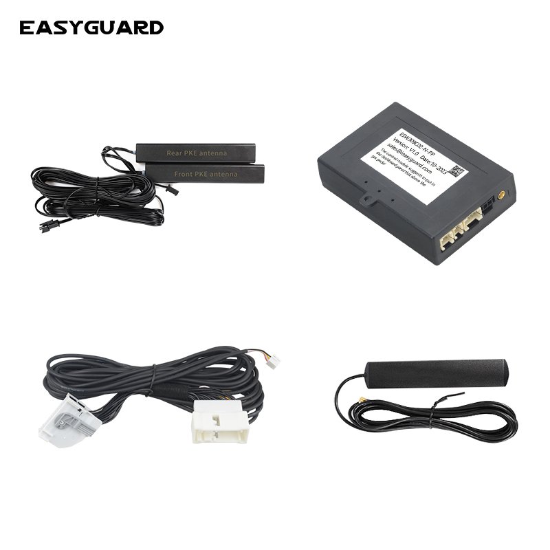

EASYGUARD PKE kit пассивный ключ без ключа замена смарт-ключа подходит для Benz FBS4 с заводской OEM кнопка пуска Plug play