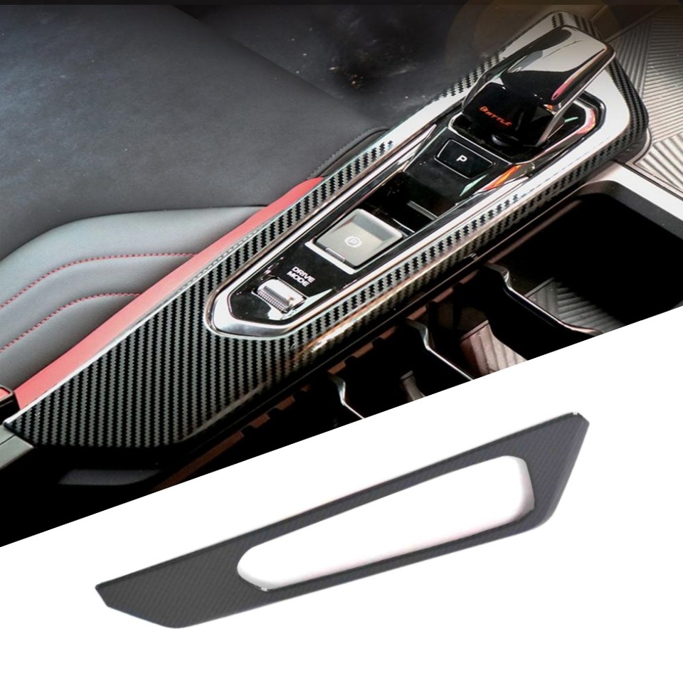 

Для Geely New Coolray 2023 2024, аксессуары для модификации интерьера, центральная консоль автомобиля, рама шестерни, защитная накладка