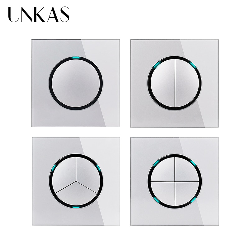 

UNKAS Переключатель света 1-4 клавиши