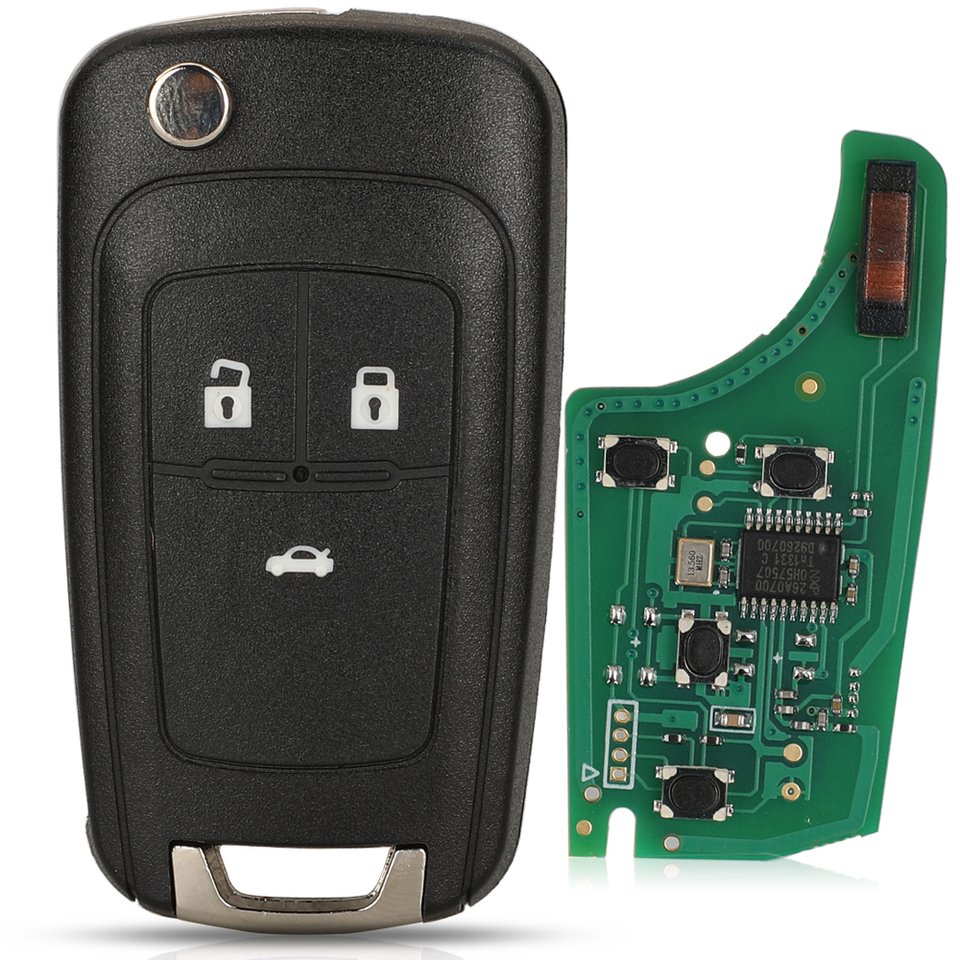 

Jingyuqin 2/3/4/5 кнопки Автомобильный Дистанционный Ключ DIY для OPEL/VAUXHALL Astra J Corsa E Insignia Zafira C 2009-2016 315 / 433 МГц PCF7937E