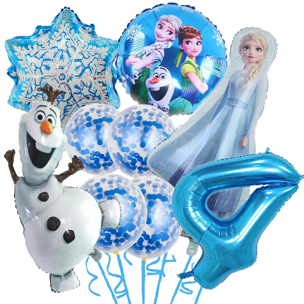 

Набор фольгированных шаров Disney Холодное сердце 9 шт
