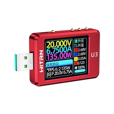 

WITRN USB Tester U3 измеритель напряжения и тока