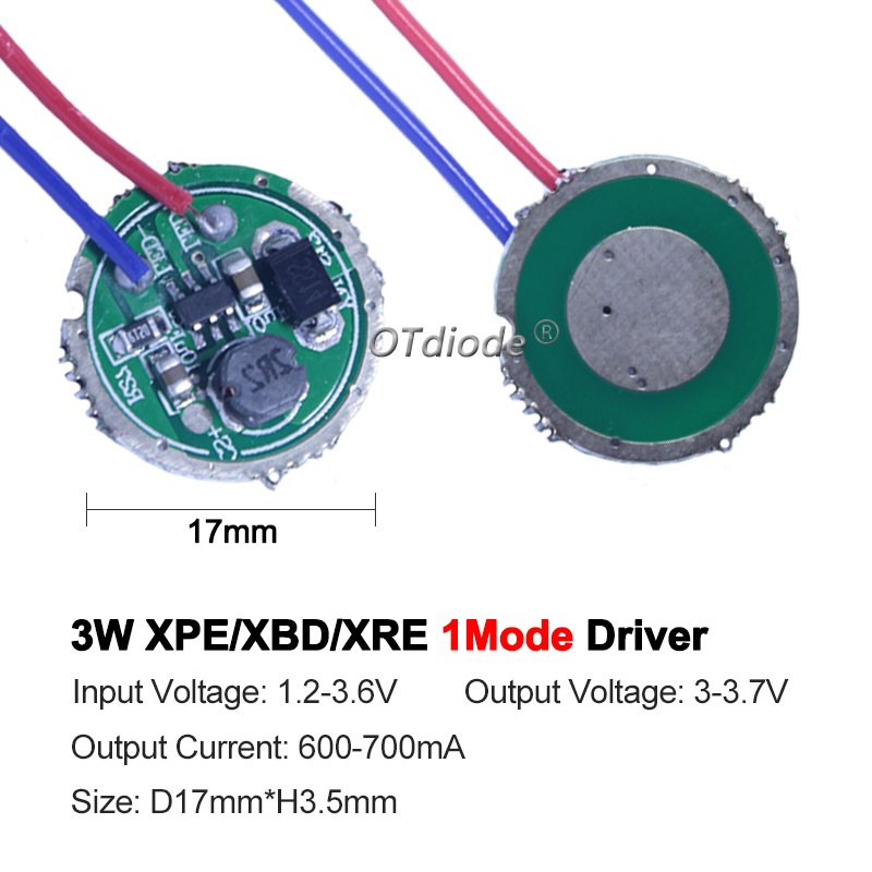 

OTdiode 3 Вт светодиодный драйвер 5 режимов