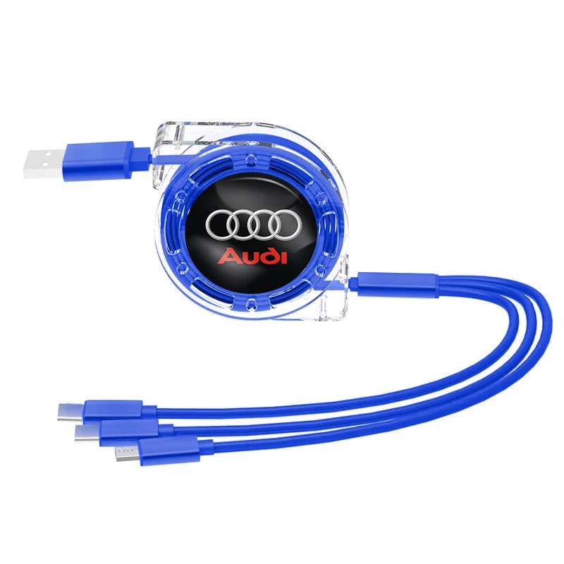 

USB-кабель Toocki 3-в-1 для быстрой зарядки, с цифровым дисплеем