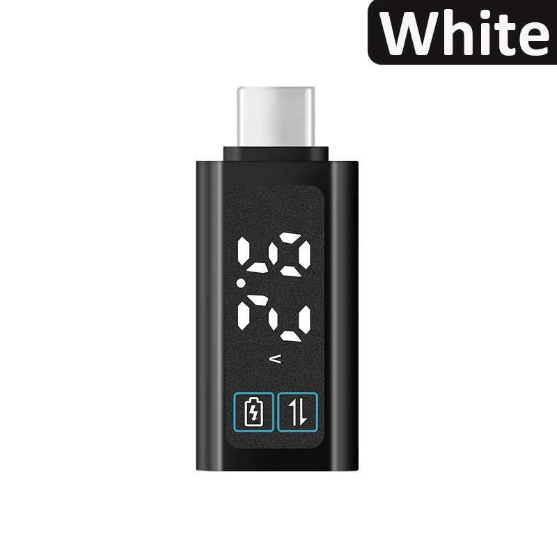 

Адаптер быстрой зарядки DC5-24V PD100W, интеллектуальный вольтметр с цифровым дисплеем, измеритель мощности, разъем USB Type-C к C, передача данных