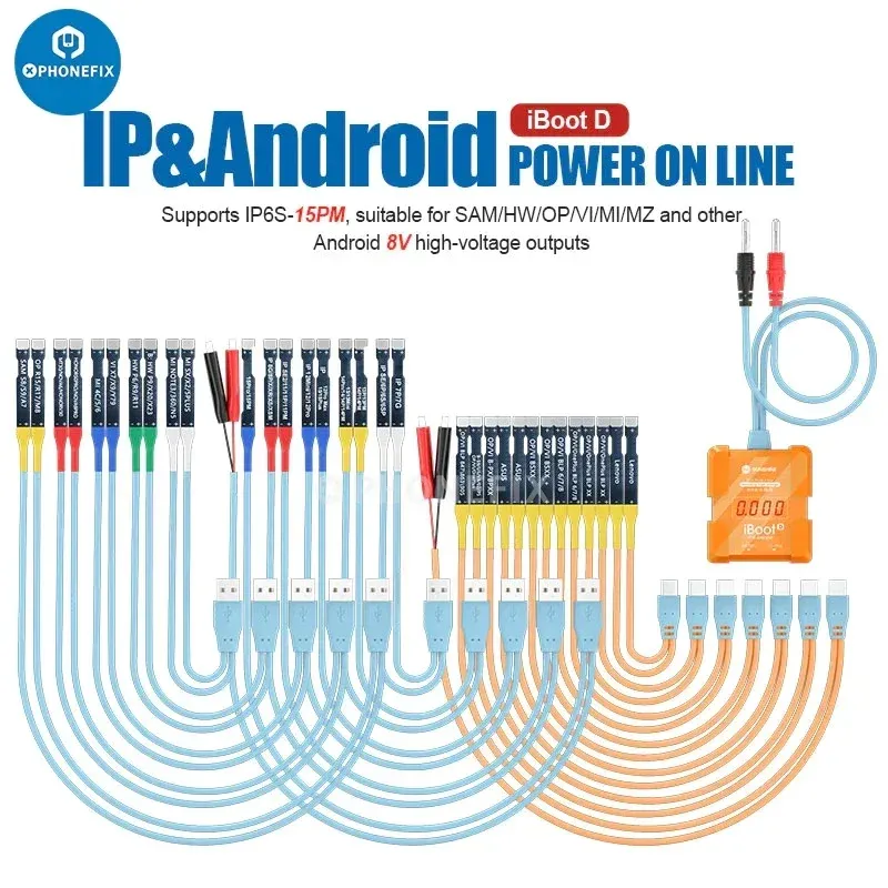 

PHONEFIX Sunshine iBoot кабель питания для тестирования телефонов