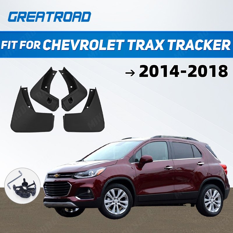 

Брызговики для Chevrolet Trax Tracker 2014-2018, брызговики на крыло, передние и задние брызговики, автомобильные аксессуары