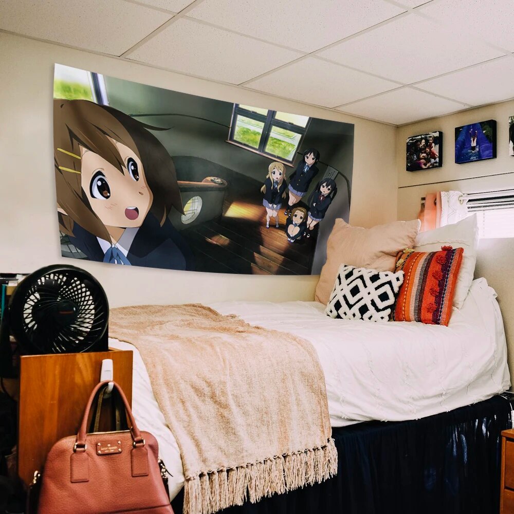 

Японский аниме гобелен K-On! 100% полиэстер