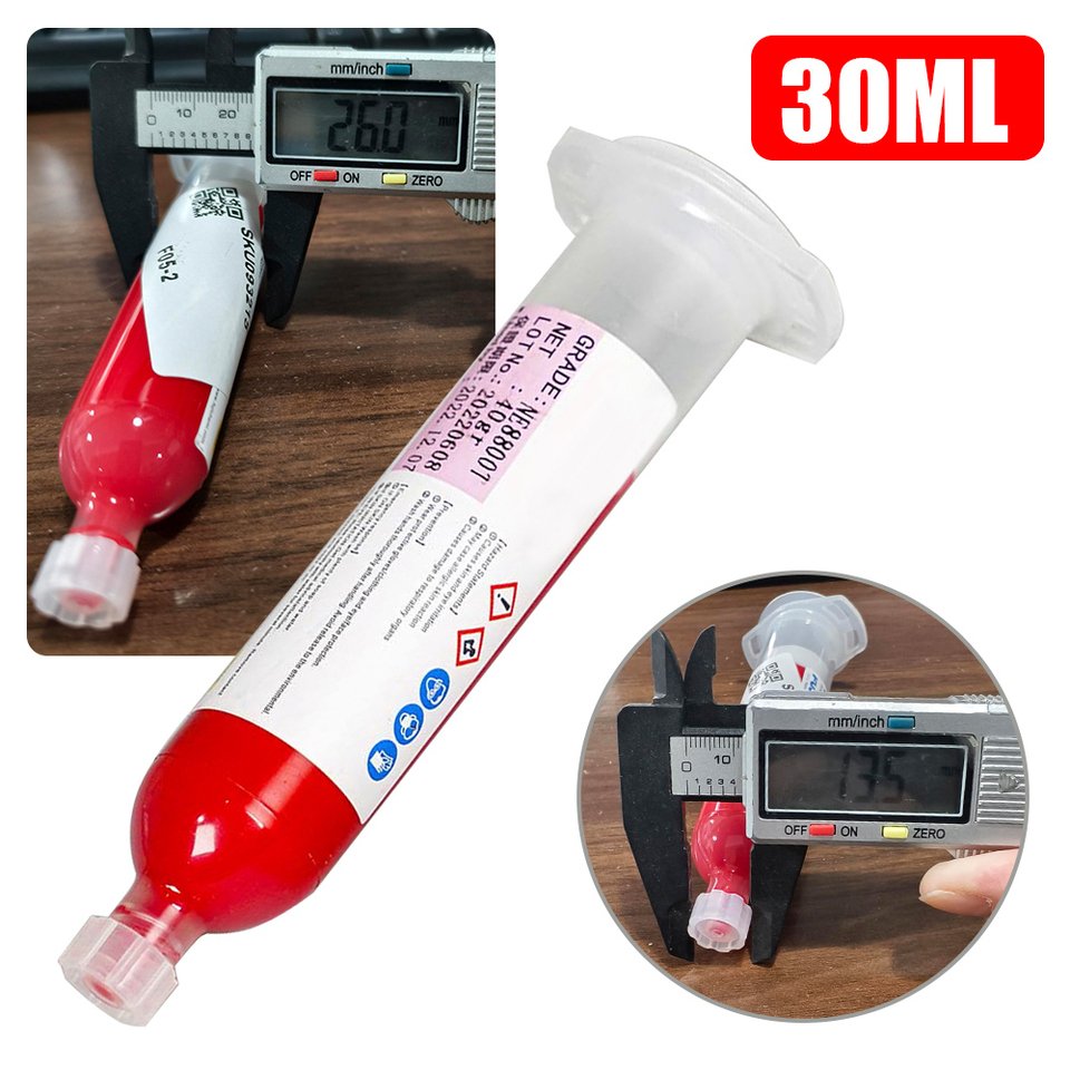 

Красный клей эпоксидной смолы 30 мл для SMD/SMT/IC/BGA