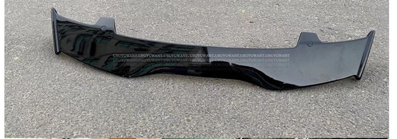 

Заднее крыло для Renault Clio 3 rs sport Lip Spoiler 2006 2007 2008 2009 2010 2011 2012 ABS пластик Carbon Look CLIO Верхнее крыло