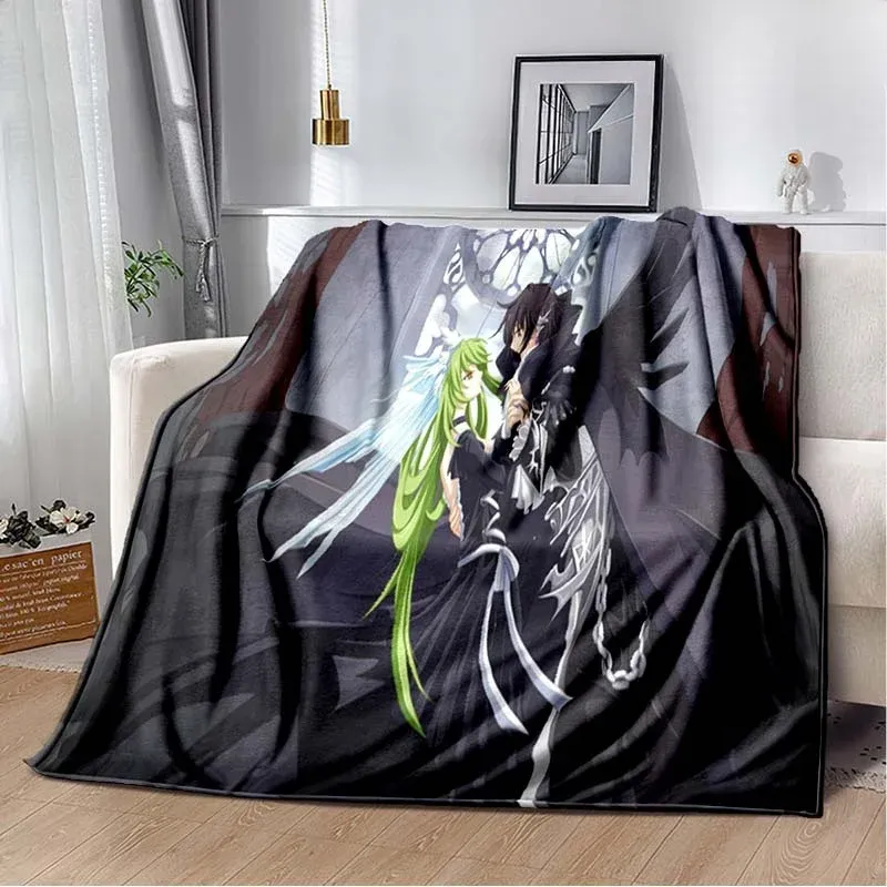 

Флисовое одеяло Anime CODE GEASS