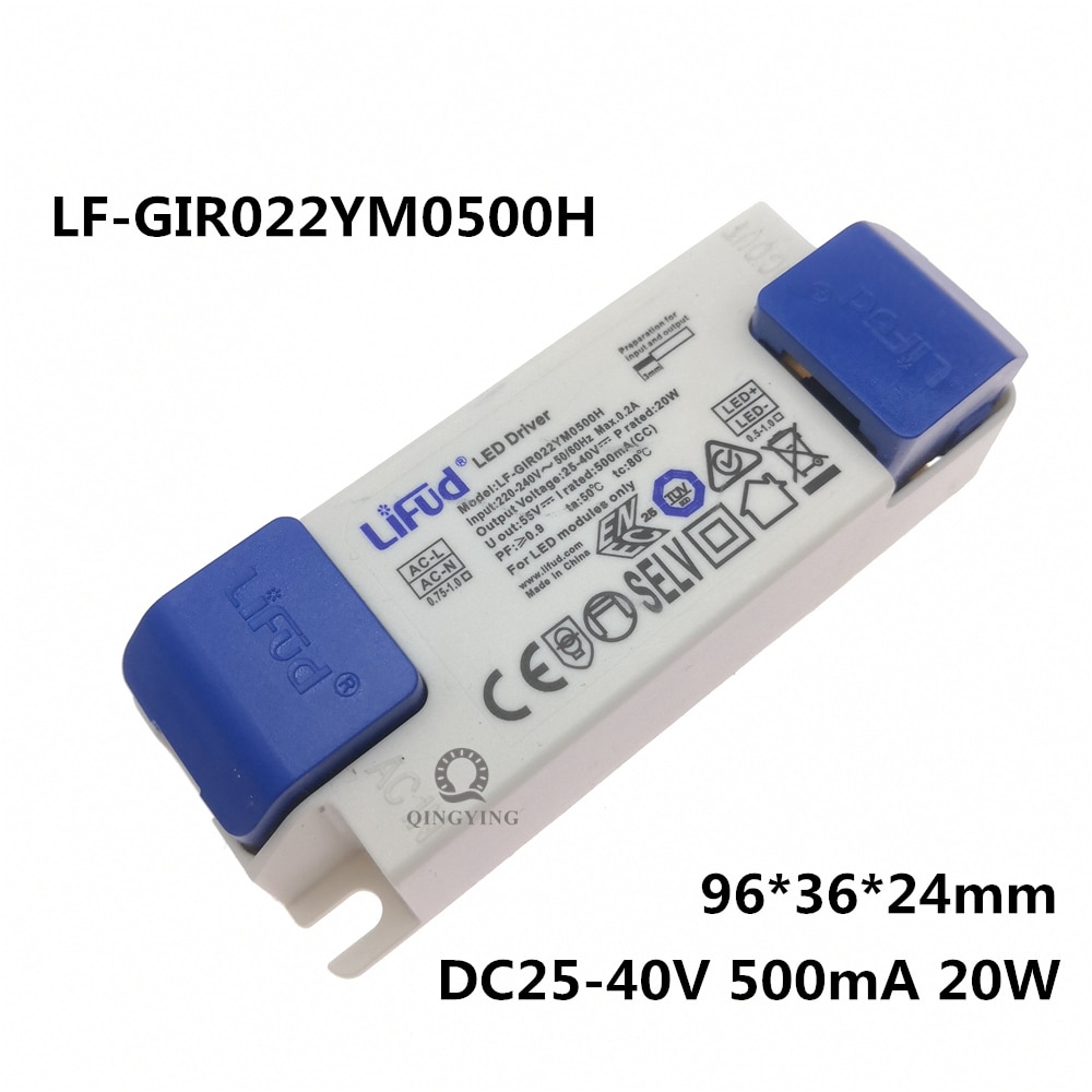 

Трансформатор освещения QINGYING LF-GIR022YM 400-600 мА 25-40В