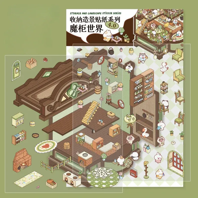 

Стикер 3D каваи